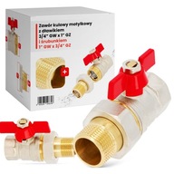 GUĽOVÝ VENTIL 3/4x1 GWxH GUĽOVÝ VENTIL 3/4x1 GWxH