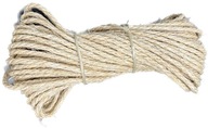Sisalová šnúra na škrabadlá Lanové lano 6mm 25m
