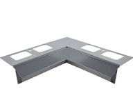 Vnútorný roh 90' pre profily K100R Renoplast Vnútorný roh 90' pre profily K100R Renoplast