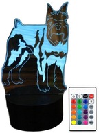 3D LED USB LAMPA TERIÉR KNÍRAČ PSA PSA 16 FARIEB + DIAĽKOVÉ OVLÁDANIE 3D LED USB LAMPA TERIÉR KNÍRAČ PSA PSA 16 FARIEB + DIAĽKOVÉ OVLÁDANIE