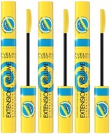 3 kusy PREdlžovacia PUSH UP MASCARA 10 ML EVELINE Maximálne zahustenie