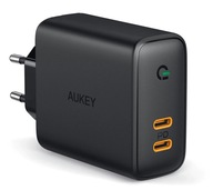 AUKEY PA-D2 2xUSB-C napájanie 3.0 36W