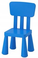 Detská stolička IKEA modrá mamut Detská stolička IKEA modrá mamut