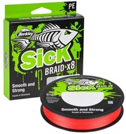 Berkley Sick Braid Red 0,08mm 150m