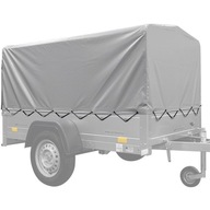 Kryt na rám v-80cm plachta na príves 230x125cm GARDEN 230 KIPP Kryt na rám v-80cm plachta na príves 230x125cm GARDEN 230 KIPP