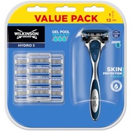 WILKINSON Hydro 5 súprava na holenie pokožky 13x kazety + rukoväť WILKINSON Hydro 5 súprava na holenie pokožky 13x kazety + rukoväť