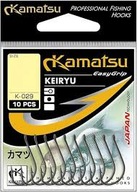 Háčiky Kamatsu KEIRYU ​​​​K-029 veľkosť 4 čierne