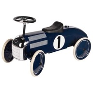 Auto na jazdenie pre ročný Pusher Navy Blue Retro