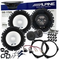 ALPINE podložky reproduktorov pre FIAT 500 DUCATO GRANDE PUNTO OPEL ASTRA H CORSA ALPINE podložky reproduktorov pre FIAT 500 DUCATO GRANDE PUNTO OPEL ASTRA H CORSA