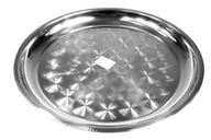Kovový podnos kruhový tanier 36 cm TC16