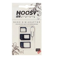 Adaptéry NOOSY adaptér SIM karta MICROSIM NANOSIM