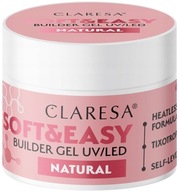 SOFT&EASY BUILDER GEL NATURAL 45G CLARESA Samonivelačný gél SOFT&EASY BUILDER GEL NATURAL 45G CLARESA Samonivelačný gél