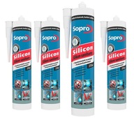 SOPRO PERMANENTNE ELASTICKÝ SILIKÓN 310 ML 4 FARBY SOPRO PERMANENTNE ELASTICKÝ SILIKÓN 310 ML 4 FARBY