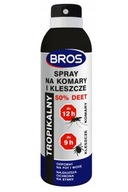 Tropický repelent BROS na komáre, pakomáre a kliešte Tropický repelent BROS na komáre, pakomáre a kliešte