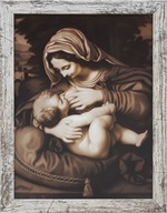 OBRAZ 45x35 MATKA BOŽIA RÁMEČEK NUTTING OBRAZ 45x35 MATKA BOŽIA RÁMEČEK NUTTING