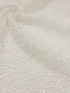 Jemný flitrový čipkovaný materiál na ecru šaty Jemný flitrový čipkovaný materiál na ecru šaty