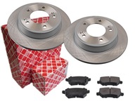 FEBI ZADNÉ DISKY, DESTIČKY, KIA CEED JD, 262MM FEBI ZADNÉ DISKY, DESTIČKY, KIA CEED JD, 262MM