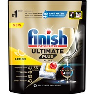 FINISH Ultimate Plus 36 citrónových kapsúl do umývačky riadu FINISH Ultimate Plus 36 citrónových kapsúl do umývačky riadu