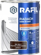RAFIL NÁTER NA STRECHU RADACH HNEDÁ KONTROLNÁ RAL8017 5L RAFIL NÁTER NA STRECHU RADACH HNEDÁ KONTROLNÁ RAL8017 5L