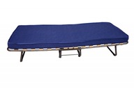 Skladacia táborová posteľ COMO 190x80 kolieska matrac 10