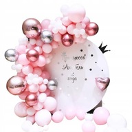109 kusov Súprava balónových girlandov na dekoráciu INS