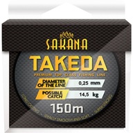 York Rybársky vlasec Sakana Takeda 0,25mm 150m