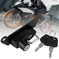 Zámok na motocyklovú prilbu s ochranou Zámok na motocyklovú prilbu s ochranou