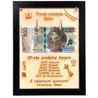 Darček 18. narodeniny Tvoj 500+ Tablet Darček 18. narodeniny Tvoj 500+ Tablet