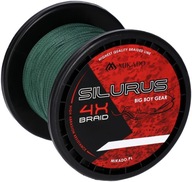Mikádo Silurus 4X Braid 0,35mm 600m Zelená Mikádo Silurus 4X Braid 0,35mm 600m Zelená