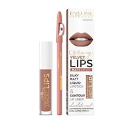 Kozmetika Eveline Oh! Súprava My Velvet Lips Liquid Matt Lip Kit Kozmetika Eveline Oh! Súprava My Velvet Lips Liquid Matt Lip Kit