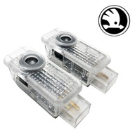 2 LED uvítacie svetlá Škoda-White 2 LED uvítacie svetlá Škoda-White