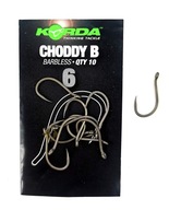 Korda Choddy 6 háčikov na kapry bez protihrotu Korda Choddy 6 háčikov na kapry bez protihrotu