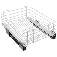 Výsuvná kuchynská zásuvka košík CARGO 40 cm biela Výsuvná kuchynská zásuvka košík CARGO 40 cm biela