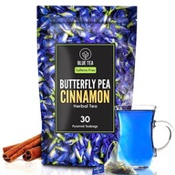 Clitoria ternate čaj a škoricový modrý čaj Clitoria ternate čaj a škoricový modrý čaj