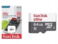 PAMÄŤOVÁ KARTA SANDISK ULTRA 64GB MICRO SD 100MB/S PAMÄŤOVÁ KARTA SANDISK ULTRA 64GB MICRO SD 100MB/S