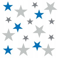 Samolepky na stenu STARS 263 ks. Samolepky na stenu STARS 263 ks.