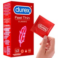 Tenké kondómy Durex FEEL THIN CLASSIC