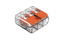 25 ks rýchlospojky Wago 221-413 0,2-4 mm²/ 32A LINKA / VODIČ na inštaláciu 25 ks rýchlospojky Wago 221-413 0,2-4 mm²/ 32A LINKA / VODIČ na inštaláciu