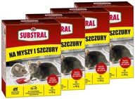 Substral Poison pasta na myši a potkany 4 x 150 g Substral Poison pasta na myši a potkany 4 x 150 g