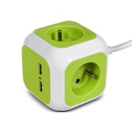 MagicCube štvornásobná zásuvka, 2 vstupy MagicCube štvornásobná zásuvka, 2 vstupy