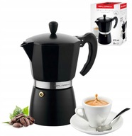 HLINÍKOVÝ KÁVOVAR ESPRESSO NA 6 ŠÁLOK, 250 ml HLINÍKOVÝ KÁVOVAR ESPRESSO NA 6 ŠÁLOK, 250 ml