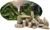 Drevo Slate Rock Akvarijná kôra kameň 25 kg