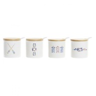 Nádoba na cukor DKD Home Decor White Sailor B Nádoba na cukor DKD Home Decor White Sailor B