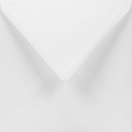 Lessebo ozdobné štvorcové obálky, biele, 500 ks.