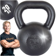 Liatinový kettlebell 20kg kettlebell kettlebell závažie na činku pre fit cvičenie Liatinový kettlebell 20kg kettlebell kettlebell závažie na činku pre fit cvičenie
