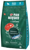 PAN MÄSO s bylinkami suché krmivo pre psov HOVÄDZIE A TUNIACI veľ S 3 kg PAN MÄSO s bylinkami suché krmivo pre psov HOVÄDZIE A TUNIACI veľ S 3 kg