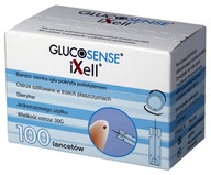 Ihlové lancety Ixell Glucosense 100ks