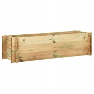 Záhradný box drevený 40 l hnedý