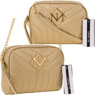 MONNARI DÁMSKA CROSSBODY TAŠKA CHANEL ZLATÁ
