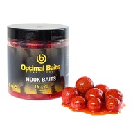 Háčikové boilies SQUID ORANGE 15-20mm Optimal Baits Návnada Háčikové boilies SQUID ORANGE 15-20mm Optimal Baits Návnada